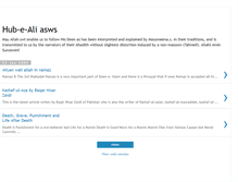 Tablet Screenshot of hubeali.blogspot.com