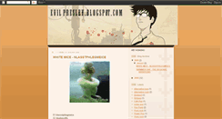 Desktop Screenshot of evilpresley.blogspot.com