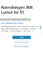 Mobile Screenshot of konvokesyenikmlumut.blogspot.com