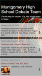 Mobile Screenshot of mhsdebateteam.blogspot.com