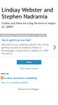 Mobile Screenshot of lindsayandstevewedding.blogspot.com