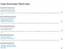 Tablet Screenshot of casio-illuminator-watch-sale.blogspot.com