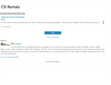 Tablet Screenshot of csirentals.blogspot.com