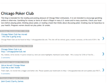 Tablet Screenshot of chicagopokerclub.blogspot.com