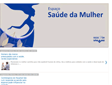 Tablet Screenshot of espacosaudedamulher.blogspot.com