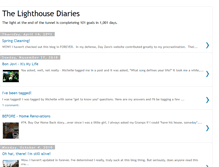 Tablet Screenshot of lighthousediaries.blogspot.com