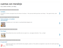 Tablet Screenshot of cuentasconmoralejo.blogspot.com