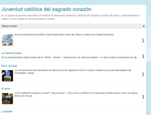 Tablet Screenshot of juventudcatolica2010.blogspot.com