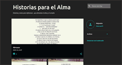 Desktop Screenshot of historias-para-el-alma.blogspot.com