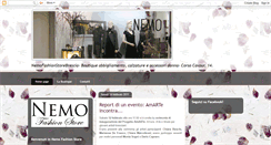 Desktop Screenshot of nemofashionstorebrescia.blogspot.com