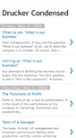 Mobile Screenshot of drucker-condensed.blogspot.com
