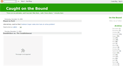 Desktop Screenshot of caughtonthebound.blogspot.com