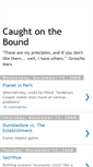Mobile Screenshot of caughtonthebound.blogspot.com
