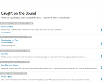 Tablet Screenshot of caughtonthebound.blogspot.com