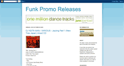 Desktop Screenshot of funk-releases.blogspot.com