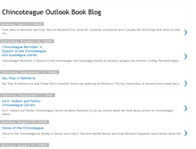 Tablet Screenshot of chincoteagueoutlookbookblog.blogspot.com