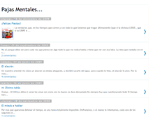 Tablet Screenshot of depajasmentales.blogspot.com