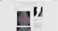 Desktop Screenshot of collectionitalia.blogspot.com