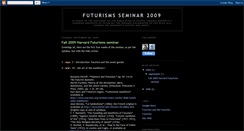 Desktop Screenshot of futurismseminar.blogspot.com