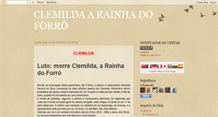 Desktop Screenshot of clemildarainhadoforro.blogspot.com