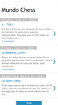 Mobile Screenshot of mundochess.blogspot.com