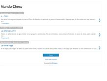 Tablet Screenshot of mundochess.blogspot.com