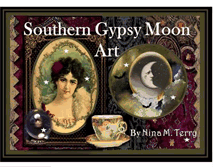 Tablet Screenshot of gothicsouthernbelleart.blogspot.com