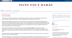 Desktop Screenshot of peitonaoemamao.blogspot.com