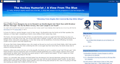 Desktop Screenshot of hockeyhumorist.blogspot.com