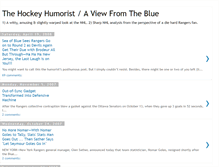 Tablet Screenshot of hockeyhumorist.blogspot.com