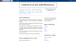 Desktop Screenshot of comunicacion-empresarial-mexico.blogspot.com