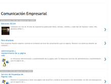 Tablet Screenshot of comunicacion-empresarial-mexico.blogspot.com