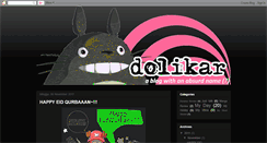 Desktop Screenshot of dolikar.blogspot.com