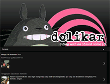 Tablet Screenshot of dolikar.blogspot.com