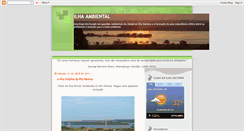 Desktop Screenshot of ilhasolteiraambiental.blogspot.com