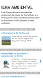 Mobile Screenshot of ilhasolteiraambiental.blogspot.com