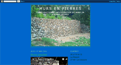 Desktop Screenshot of murs-en-pierre-seche.blogspot.com