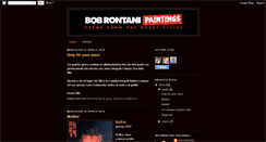 Desktop Screenshot of bobrontanipaintings.blogspot.com