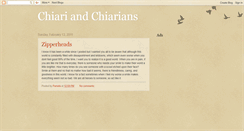 Desktop Screenshot of chiariandchiarians.blogspot.com