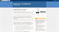 Desktop Screenshot of digitheadslabnotebook.blogspot.com