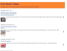 Tablet Screenshot of fortworthfollies.blogspot.com