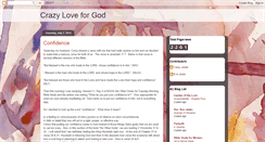 Desktop Screenshot of crazyloveforgod.blogspot.com