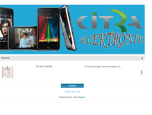 Tablet Screenshot of citra-elektronika.blogspot.com