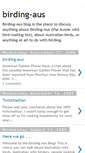 Mobile Screenshot of birding-aus.blogspot.com
