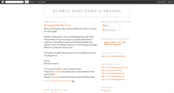 Desktop Screenshot of bubblenewstrends.blogspot.com