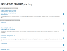 Tablet Screenshot of bioingenieros-tony.blogspot.com