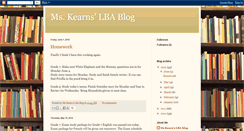 Desktop Screenshot of mskearnslbablog.blogspot.com