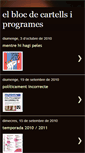 Mobile Screenshot of elblocdecartellsiprogrames.blogspot.com