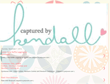 Tablet Screenshot of capturedbykendall.blogspot.com