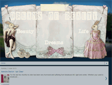 Tablet Screenshot of dreamsofbeauty.blogspot.com